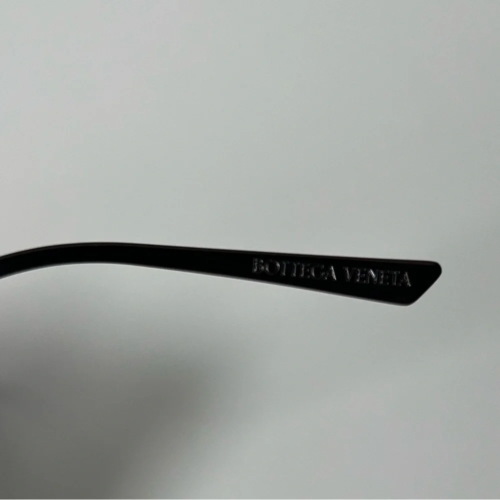 Bottega Veneta Oval Metal Pathos Cat Eye Mirrored Sunglasses BV1091S